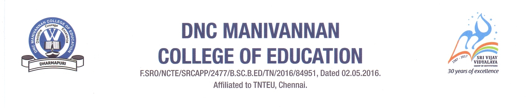 DNC Manivannan Education